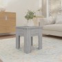 Engineered wood Sonoma gray coffee table 40x40x42 cm by , Coffee table - Ref: Foro24-813072, Price: 28,18 €, Discount: %