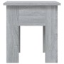 Engineered wood Sonoma gray coffee table 40x40x42 cm by , Coffee table - Ref: Foro24-813072, Price: 28,18 €, Discount: %