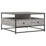 Engineered wood Sonoma gray coffee table 80x80x45 cm by , Coffee table - Ref: Foro24-835292, Price: 86,96 €, Discount: %