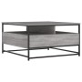 Engineered wood Sonoma gray coffee table 80x80x45 cm by , Coffee table - Ref: Foro24-835292, Price: 86,96 €, Discount: %