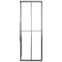 Frosted black tempered glass shower cabin 80x70x180 cm by , shower doors - Ref: Foro24-151856, Price: 241,47 €, Discount: %