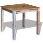 Solid recycled wood dining table 80x82x76 cm by , Kitchen and dining tables - Ref: Foro24-243452, Price: 211,53 €, Discount: %