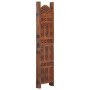 Hand-carved 4-panel room divider made of brown mango wood, measuring 160x165 cm. by , Room dividers - Ref: Foro24-285325, Pri...