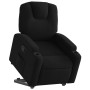 Sillón reclinable elevable tela negro de , Sillones - Ref: Foro24-3204370, Precio: 268,12 €, Descuento: %