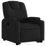 Sillón reclinable elevable tela negro de , Sillones - Ref: Foro24-3204370, Precio: 271,35 €, Descuento: %