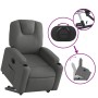 Sillón eléctrico reclinable elevable de tela gris oscuro de , Sillones - Ref: Foro24-3204393, Precio: 317,93 €, Descuento: %