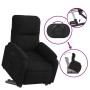 Sillón eléctrico reclinable elevable tela microfibra negro de , Sillones - Ref: Foro24-3204946, Precio: 304,57 €, Descuento: %