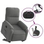 Sillón reclinable elevable tela de microfibra gris oscuro de , Sillones - Ref: Foro24-3204931, Precio: 270,42 €, Descuento: %