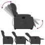 Sillón reclinable elevable tela de microfibra gris oscuro de , Sillones - Ref: Foro24-3204931, Precio: 270,42 €, Descuento: %