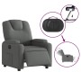 Dark gray electric reclining armchair by , Armchairs - Ref: Foro24-3204345, Price: 258,83 €, Discount: %