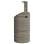 Outdoor shower made of PE rattan and gray acacia wood, measuring 100x100x241.5 cm. by , Pool and spa accessories - Ref: Foro2...