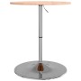 Solid beech wood high table Ø60x89.5 cm by , Kitchen and dining tables - Ref: Foro24-3270624, Price: 84,35 €, Discount: %