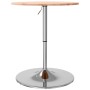 Solid beech wood high table Ø60x89.5 cm by , Kitchen and dining tables - Ref: Foro24-3270624, Price: 84,24 €, Discount: %