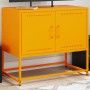 TV stand made of mustard yellow steel, 68.5x39x60.5 cm by , TV Furniture - Ref: Foro24-846473, Price: 75,41 €, Discount: %