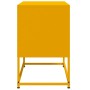 TV stand made of mustard yellow steel, 68.5x39x60.5 cm by , TV Furniture - Ref: Foro24-846473, Price: 75,41 €, Discount: %