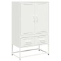 Kaltgewalzter weißer Stahlschrank 68x39x111,5 cm von , Sideboards - Ref: Foro24-846613, Preis: 146,52 €, Rabatt: %