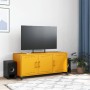 Mueble para TV acero laminado en frío amarillo 100,5x39x43,5 cm de , Muebles TV - Ref: Foro24-846647, Precio: 108,13 €, Descu...