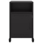 Mesita de noche acero negra 36x39x59 cm de , Mesitas de noche - Ref: Foro24-846716, Precio: 58,87 €, Descuento: %