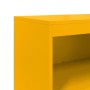 Mustard yellow steel sideboard 68.5x38.5x123.5 cm by , Sideboards - Ref: Foro24-846503, Price: 119,04 €, Discount: %