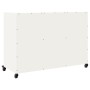 Cold-rolled white steel sideboard 100.5x39x72 cm by , Sideboards - Ref: Foro24-846685, Price: 159,90 €, Discount: %