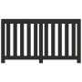 Engineered wood radiator cover in black 149x20x82 cm by , Accessories for heating radiators - Ref: Foro24-852745, Price: 80,4...