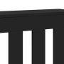 Engineered wood radiator cover in black 149x20x82 cm by , Accessories for heating radiators - Ref: Foro24-852745, Price: 80,4...