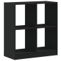 Estantería de madera de ingeniería negra 68,5x32x75 cm de , Librerías y estanterías - Ref: Foro24-852808, Precio: 61,75 €, De...