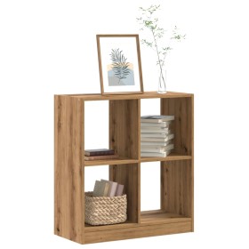 Estantería de madera de ingeniería roble artisian 68,5x32x75 cm de , Librerías y estanterías - Ref: Foro24-852815, Precio: 65...