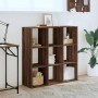 Engineered wood brown oak bookshelf 102x32x102 cm by , Bookcases and shelves - Ref: Foro24-852822, Price: 85,60 €, Discount: %