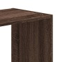 Engineered wood brown oak bookshelf 102x32x102 cm by , Bookcases and shelves - Ref: Foro24-852822, Price: 85,60 €, Discount: %