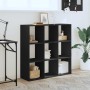 Engineered wood black shelf 102x32x102 cm by , Bookcases and shelves - Ref: Foro24-852817, Price: 85,99 €, Discount: %