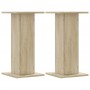 Soportes altavoces 2 uds madera roble Sonoma 30x30x60 cm de , Soportes para altavoces - Ref: Foro24-852656, Precio: 54,66 €, ...