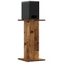 Soportes altavoces 2 uds madera roble envejecido 30x30x60 cm de , Soportes para altavoces - Ref: Foro24-852661, Precio: 58,24...