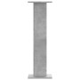 Soportes altavoces 2 uds madera gris hormigón 30x30x95 cm de , Soportes para altavoces - Ref: Foro24-852675, Precio: 77,73 €,...