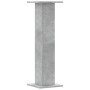 Soportes altavoces 2 uds madera gris hormigón 30x30x95 cm de , Soportes para altavoces - Ref: Foro24-852675, Precio: 77,73 €,...