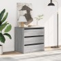 Corner chest of drawers in gray Sonoma engineered wood 60x41x58 cm by , Drawers - Ref: Foro24-852848, Price: 93,46 €, Discoun...