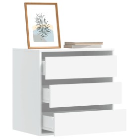 White engineered wood corner chest of drawers 60x41x58 cm by , Drawers - Ref: Foro24-852843, Price: 93,61 €, Discount: %