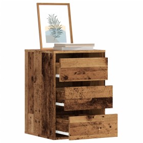 Cajonera esquina madera ingeniería roble envejecido 40x41x58 cm de , Cajoneras - Ref: Foro24-852841, Precio: 76,45 €, Descuen...