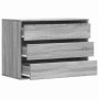 Cajonera de esquina madera ingeniería gris Sonoma 80x41x58 cm de , Cajoneras - Ref: Foro24-852857, Precio: 103,41 €, Descuent...