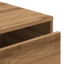 Corner chest of drawers made of engineered oak wood artisan 80x41x58 cm by , Drawers - Ref: Foro24-852860, Price: 101,56 €, D...