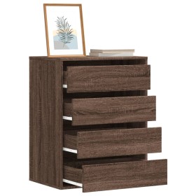 Cajonera de esquina madera ingeniería marrón roble 60x41x76 cm de , Cajoneras - Ref: Foro24-852876, Precio: 111,51 €, Descuen...