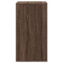 Corner chest of drawers made of brown oak engineered wood, measuring 60x41x76 cm. by , Drawers - Ref: Foro24-852876, Price: 1...