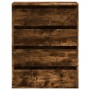 Cajonera de esquina madera ingeniería roble ahumado 60x41x76 cm de , Cajoneras - Ref: Foro24-852874, Precio: 108,21 €, Descue...