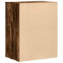 Corner chest of drawers made of smoked oak engineered wood, measuring 60x41x76 cm. by , Drawers - Ref: Foro24-852874, Price: ...