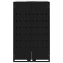 Shed for 5 black steel garbage containers 345x79x117 cm by , Waste container supports - Ref: Foro24-3279980, Price: 1,00 €, D...