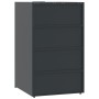 Shed for 2 anthracite steel trash cans 138x79x117 cm by , Waste container supports - Ref: Foro24-3279982, Price: 465,21 €, Di...