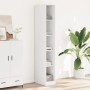 Engineered wood white wardrobe 30x50x200 cm by , Wardrobes - Ref: Foro24-3307702, Price: 132,11 €, Discount: %