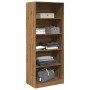 Handcrafted engineered oak wood wardrobe 80x50x200 cm by , Wardrobes - Ref: Foro24-3307728, Price: 174,55 €, Discount: %