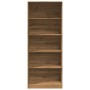 Armario de madera de ingeniería roble artesanal 80x50x200 cm de , Armarios roperos - Ref: Foro24-3307728, Precio: 174,55 €, D...