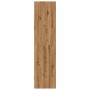 Handcrafted engineered oak wood wardrobe 80x50x200 cm by , Wardrobes - Ref: Foro24-3307728, Price: 174,55 €, Discount: %